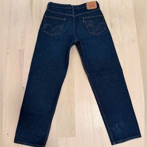 Levi's 550 Dark Indigo Straight Jeans